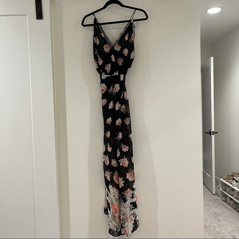 Floral maxi dress